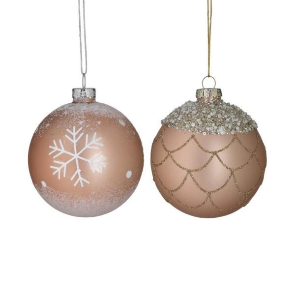 Inart Xmas Ball Set Of 6 2-70-849-0021