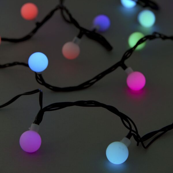 ILIADIS 40 LED ΜΠΑΛΛΕΣ 2ΕΚ ΠΡΑΣΙΝΟ MULTI PASTEL ΕΠΕΚΤΕΙΝΟΜΕΝΟ 4ΜΕΤΡΑ ΕΣΩΤ AND ΕΞΩΤ ΧΩΡΟΥ - 55497