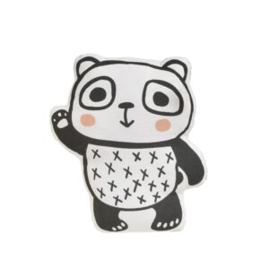 CLICK ΜΑΞΙΛΑΡΑΚΙ ΠΑΙΔΙΚΟ ΒΑΜΒΑΚΕΡΟ ΠΑΝΤΑ ΛΕΥΚΟ/ΜΑΥΡΟ 35Χ40 Ασπρο μαύρο   Βαμβάκι 6-40-803-0022