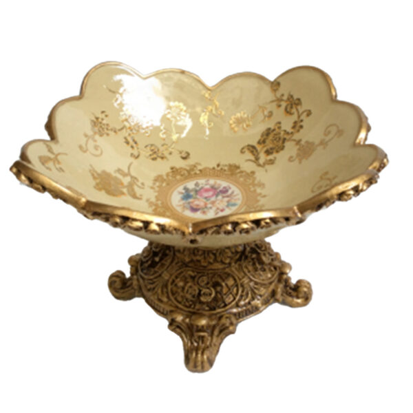 INART -ΜΠΩΛ ΜΕ ΠΟΔΙ RESIN ΜΠΕΖ/ΧΡΥΣΟ Φ32Χ19 - 3-70-151-0579